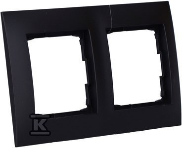RAM.2-KR.IP20/44 CZARNY SIMON54 KONTAKT-SIMON