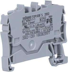 2x2,5(4)MM2 SZARA TOPJOB S WAGO