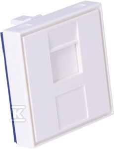 ADAPTER 2MOD.PR. 45X45 DO 1RJ45/1RJ12 EMITER