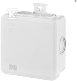 E7 PUSZ.N/T 75X75X39 7 MEMB.SZARY IP55 ELEKTRO-PLAST NASIELSK