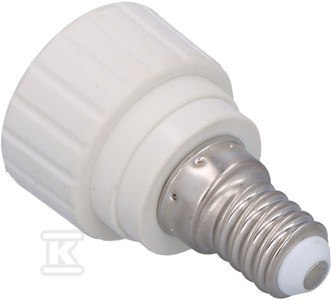 GNIAZDO PRZEJŚCIOWE E14 Z GU10 NEXTEC