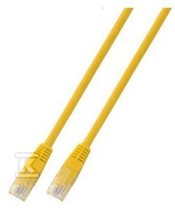 PATCHCORD RJ45 U/UTP 5E PVC CCA ŻÓŁ 2 SECURITYNET