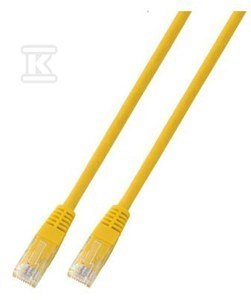 PATCHCORD RJ45 U/UTP 5E PVC CCA ŻÓŁ 3 SECURITYNET