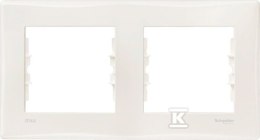 RAM.2-KR.POZIOM IP44 KREM SEDNA SCHNEIDER ELECTRIC