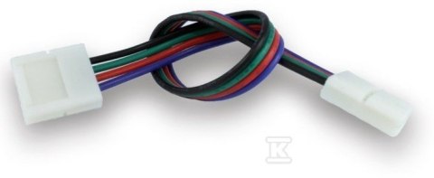 ZŁĄCZKA LED RGB 10MM TAŚMA-PRZEWÓD-T NEXTEC