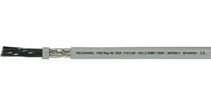 KAB.ELAST.F-CY-OZ 2X0,75 QMM 300/500V HELUKABEL