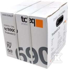 KABEL KONC ZEWN ŻEL RG6 TRISHIELD ELPIO