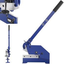 Nożyce gilotynowe gilotyna do blachy i prętów ręczna 6 mm szer. 170 mm MSW