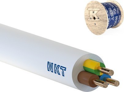YDY-ŻO 3X1,5 750V BĘBEN NKT NKT