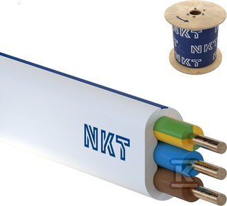 YDYP-ŻO 3X1,5 750V BĘBEN NKT INSTAL PL NKT