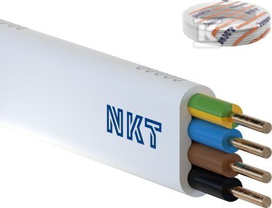 YDYP-ŻO/NIEBI 4X1,5 750V PRZEW NKT LUME NKT