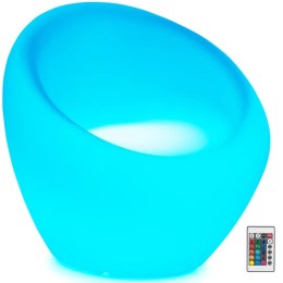 Fotel klubowy barowy podświetlany LED 62 x 68 cm Royal Catering