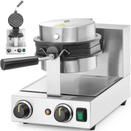 Gofrownica obrotowa do gofrów Bubble Waffle śr. 170 mm 1500 W Hendi