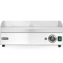 Grill elektryczny płyta grillowa gładka ryflowana 527 x 404 mm 2400 W Hendi