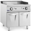Grill gazowy podwójny gładki ryflowany z szafką wolnostojący 12 kW Royal Catering
