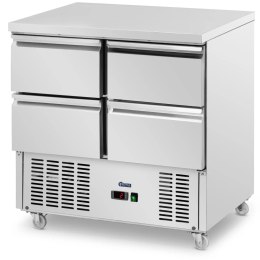 Stół chłodniczy 4 szuflady na kółkach 240 l 90 x 70 x 95 cm Royal Catering
