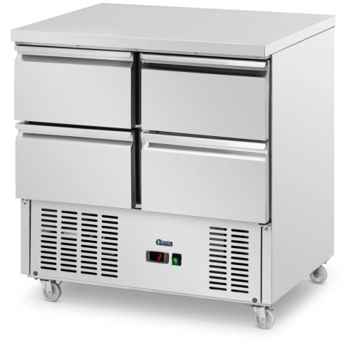 Stół chłodniczy 4 szuflady na kółkach 240 l 90 x 70 x 95 cm Royal Catering