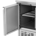 Stół chłodniczy gastronomiczny na kółkach 2 komory 240 l 90 x 70 x 95 cm Royal Catering