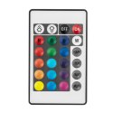 Stolik barowy klubowy kwadratowy podświetlany RGBW LED 60 x 60 x 106 cm Royal Catering