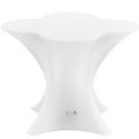 Stolik barowy klubowy podświetlany RGBW LED 80 x 80 x 110 cm Royal Catering