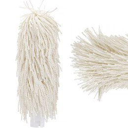 Szczotki wymienne do polerki do szkła duże 235 x 55 mm - zestaw 2 szt. Hendi