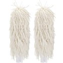 Szczotki wymienne do polerki do szkła duże 235 x 55 mm - zestaw 2 szt. Hendi