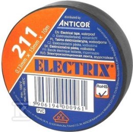 TAŚMA IZOL.15X10 CZARNA ELECTRIC 211P ANTICOR