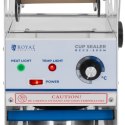 Zgrzewarka zamykarka do kubków ręczna 500 szt./h śr. 95/90 mm wys. 180 mm Royal Catering