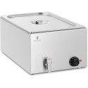 Bemar podgrzewacz elektryczny z kranem GN 1/1 600 W Royal Catering