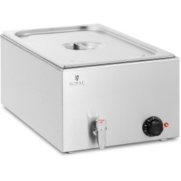 Bemar podgrzewacz elektryczny z kranem GN 1/1 600 W Royal Catering