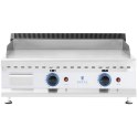 Grill gazowy podwójny gładki nastawny nierdzewny na gaz ziemny 2x 3.1 kW 0.02 bar 60 x 40 cm Royal Catering