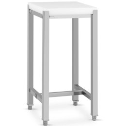 Kloc masarski rozbiorowy z polietylenu na stalowej podstawie 40 x 40 x 88 cm Royal Catering