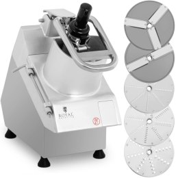 Krajalnica szatkownica elektryczna do warzyw owoców śr. 205 mm 5 TARCZ 750 W Royal Catering