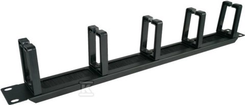 ORGANIZATOR KABLI 1U 19" Z PRZEPUSTEM SZ A-LAN