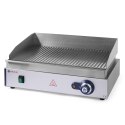 Płyta grzewcza grillowa Profi Line ryflowana do pracy ciągłej 2400W - Hendi 203170 Hendi