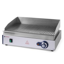 Płyta grzewcza grillowa Profi Line ryflowana do pracy ciągłej 2400W - Hendi 203170 Hendi