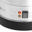 Warnik podgrzewacz do wody grzańca podwójne ścianki stalowy 14.5L 2500 W Royal Catering