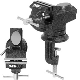 Imadło ślusarskie warsztatowe rozstaw 60 mm szer. 65 mm MSW