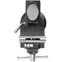 Imadło ślusarskie warsztatowe rozstaw 60 mm szer. 65 mm MSW