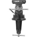 Imadło ślusarskie warsztatowe rozstaw 60 mm szer. 65 mm MSW