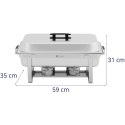 Podgrzewacz bemar bufetowy do potraw na pastę podgrzewacza 1/2 GN + 2x 1/4 GN Royal Catering