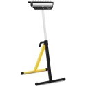 Stojak podajnik rolkowo kulkowy do doprowadzania materiału dłużyc do 60 kg wys. 675-1100 mm MSW