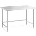 Stół blat roboczy centralny stalowy 120 x 70 cm do 93 kg Royal Catering