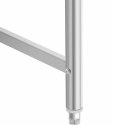Stół blat roboczy centralny stalowy 120 x 70 cm do 93 kg Royal Catering