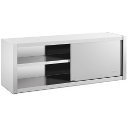 Szafa ścienna gastronomiczna z drzwiami przesuwanymi STAL 160 x 45 x 60 cm Royal Catering