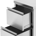 Szafka gastronomiczna wolnostojąca 2 szuflady STAL 50 x 60 x 87 cm Royal Catering