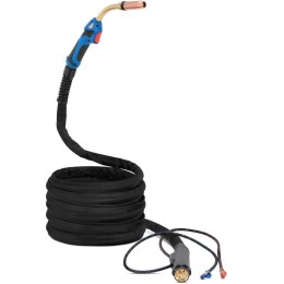 Uchwyt spawalniczy z przewodem do migomatu z chłodzeniem wodnym MIG MAG 5 m x 16 mm2 Stamos Germany