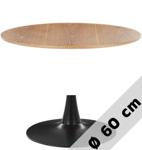 Blat okrągły WOOD 60 cm Lugano Blat okrągły WOOD 60 cm Lugano