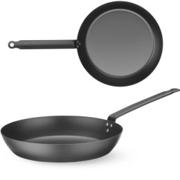 Patelnia do wszystkich typów kuchenek ze stali węglowej śr. 282 mm Hendi