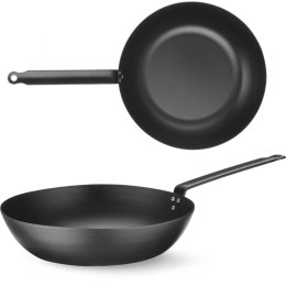 Wok uniwersalny ze stali węglowej śr. 304 mm Hendi